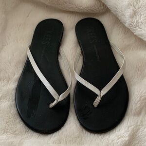 Stylish Black and Silver Sandals